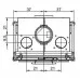 Каминная топка Palazzetti Ecomonoblocco 64 frontal