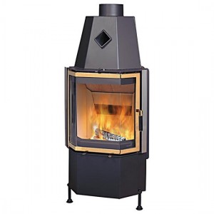 Каминная топка Hark 600/57 K ECOplus, рамка золото