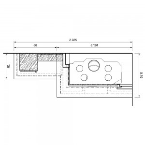 Каминная облицовка Palazzetti SALISBURGO sx, под SF 100 sx