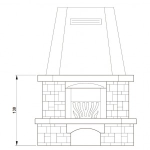 Каминная облицовка Palazzetti San Candido