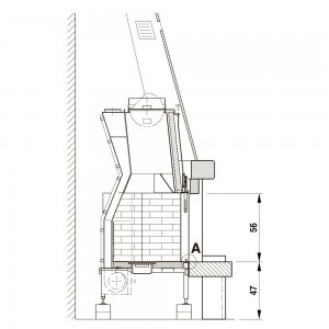 Каминная облицовка Palazzetti Spello