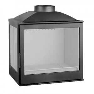 Каминная топка Liseo Castiron LCI 5 GFL, стекло слева