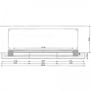 Каминная облицовка Axis Cassandre, H1600XXL