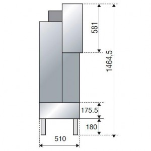 Каминная топка Axis F 800 simple face