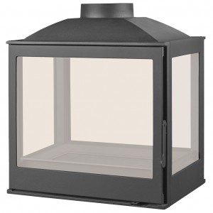 Каминная топка Liseo Castiron LCI 5 G4 HRC, с пиролизными стеклами