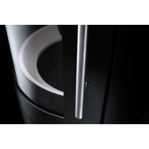 Отопительная печь Hark 110 ECOplus, графит, quarz-wei 460, черная рамка