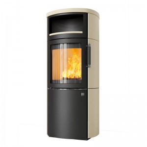 Отопительная печь Hark 44-5.8 GT ECOplus, java, графит, черная рамка