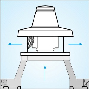 Дымосос Vortice TRM 30 ED 4P