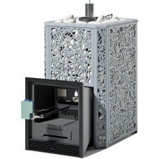 Газовая печь для бани ИзиСтим Ялта 25 2025, сталь AISI 321, ГГУ-40