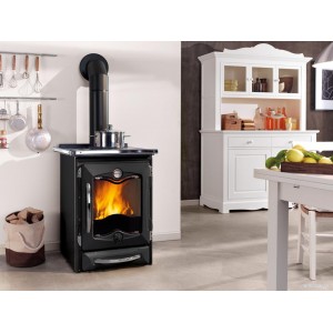 Отопительно-варочная печь La Nordica Termo Cucinotta DSA Nero