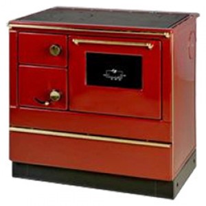 Печь отопительная Thorma Okonom 85 Fiko (3U80 MS) бордовая
