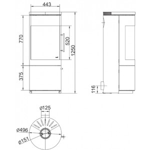 Печь Hark 110 ECOplus