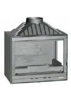 Каминная топка Laudel Compact 700 (Компакт 700) боковое открывание, стекло справа