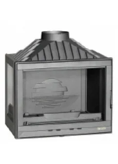 Каминная топка Laudel Compact 700 (Компакт 700) боковое открывание, стекло слева