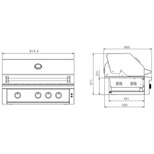 Газовый гриль Астов Pro 3 (Про 3)