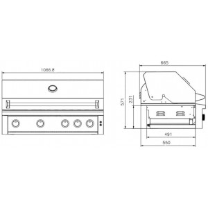 Газовый гриль Астов Pro 4 (Про 4)