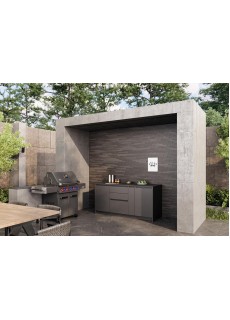 Кухня Астов BBQ № 10 (ширина 1840 мм)