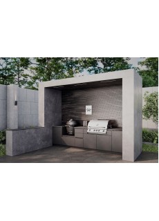 Кухня Астов BBQ № 3 (ширина 3340 мм)