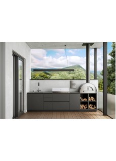 Кухня Астов BBQ № 4 (ширина 3300 мм)