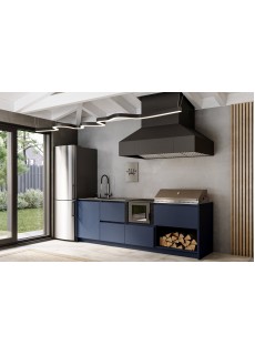 Кухня Астов BBQ № 12 (ширина 2640 мм)