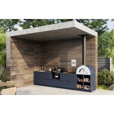 Кухня Астов BBQ № 14 (ширина 3800 мм)