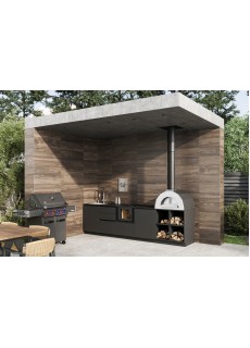 Кухня Астов BBQ № 20 (ширина 3200 мм)