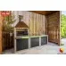 Барбекю Grill-Roks Anna XL + стол + мойка + печь под казан + стол