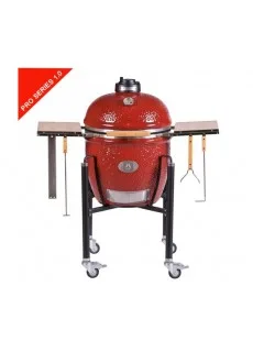 Керамический гриль Monolith Classic Pro 1.0 c боковыми столиками и ножками