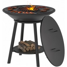 Гриль Везувий Fantastic Grill d=700 Престиж (чаша, подставка престиж, плита Gurman d=700, крышка)