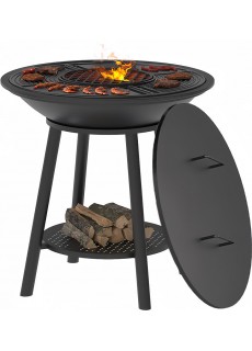 Гриль Везувий Fantastic Grill d=700 Престиж (чаша, подставка престиж, плита Gurman d=700, крышка)