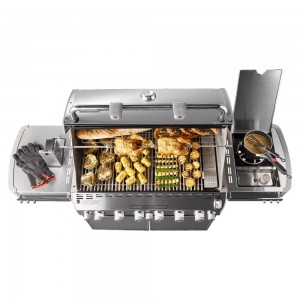 Газовый гриль Weber Summit S-670 GBS