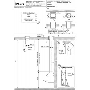 Газовый камин Focus PaxFocus (для улицы)