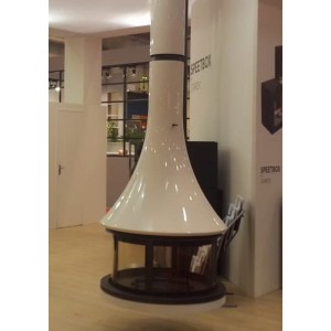 Камин Bordelet Zelia 908 центральный, со стеклом
