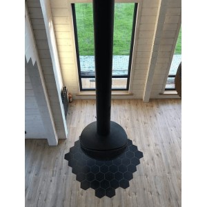 Камин OpenFire Ellips, 1 м, с вращающейся топкой