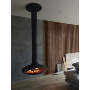 Камин OpenFire Ellips, 1 м, с вращающейся топкой