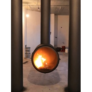 Камин OpenFire Ring, с вращающейся топкой