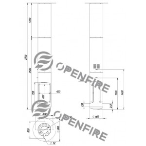Камин OpenFire Tera