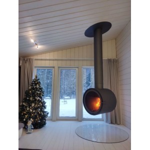 Камин OpenFire Ring, с вращающейся топкой