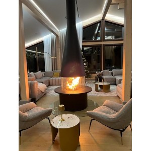 Камин OpenFire Veren, с электроподъемником стёкол