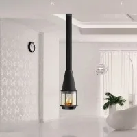Камин Traforart Arlet Central, высокое стекло