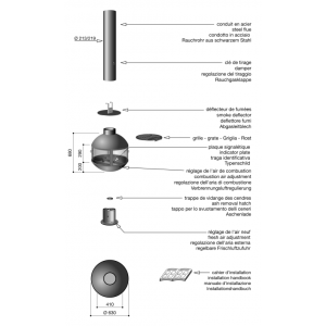 Камин Focus AgoraFocus 630