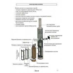 Камин дровяной Focus SLIMFOCUS поворачивающийся, со сбалансированной тягой дымохода