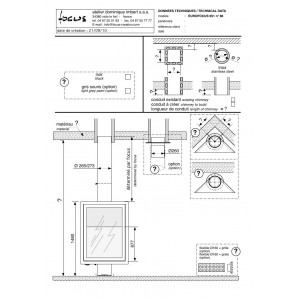 Камин дровяной Focus EUROFOCUS 951 фиксированный