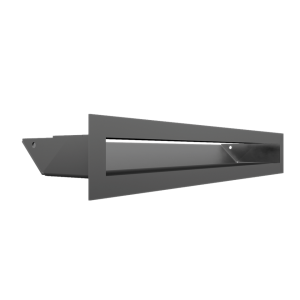 Каминная решетка Kratki люфт графитовая 6x40 (LUFT/6/40/45/G/SF)
