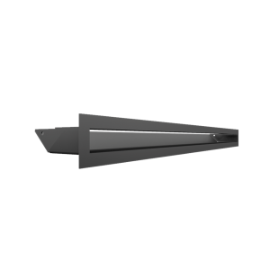 Каминная решетка Kratki люфт графитовая 6x80 (LUFT/6/80/45S/G/SF)