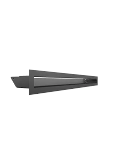 Каминная решетка Kratki люфт графитовая 6x60 (LUFT/6/60/45S/G/SF)