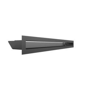 Каминная решетка Kratki люфт графитовая 6x60 (LUFT/6/60/45S/G/SF)
