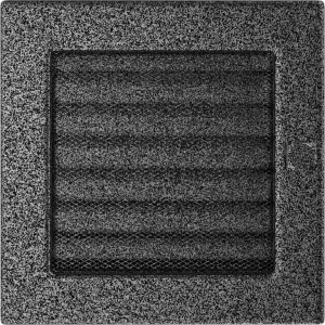 Каминная решетка Kratki 17x17 с жалюзи
