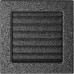 Каминная решетка Kratki 17x17 с жалюзи