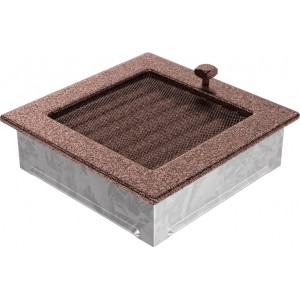 Каминная решетка Kratki 17x17 с жалюзи